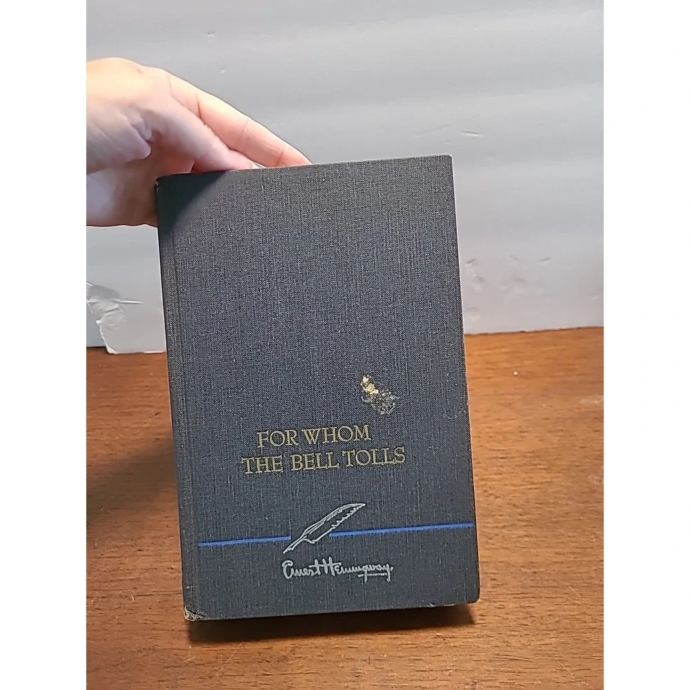 VINTAGE Ernest Hemingway For Whom The Bell Tolls SCRIBNER EDITION‎ Hardcover